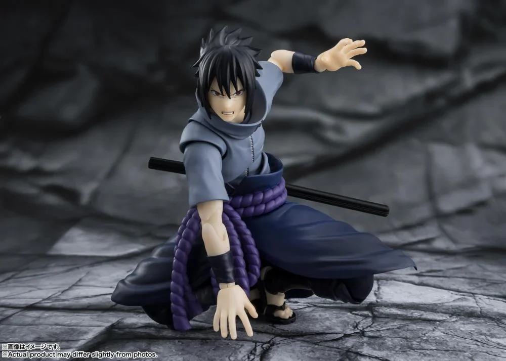 Naruto Shippuden S.H.Figuarts Sasuke Uchiha (Solitary Shinobi) Action Figure - Image 5