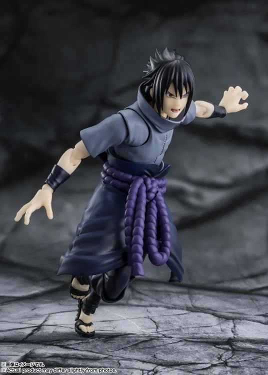 Naruto Shippuden S.H.Figuarts Sasuke Uchiha (Solitary Shinobi) Action Figure - Image 6