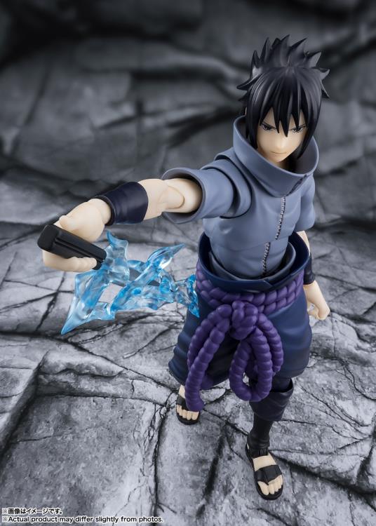 Naruto Shippuden S.H.Figuarts Sasuke Uchiha (Solitary Shinobi) Action Figure - Image 7