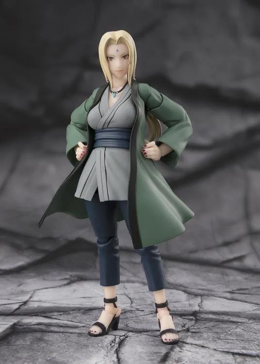 Naruto Shippuden S.H.Figuarts Tsunade (The Legendary Medical Ninja) Action Figure - Image 2