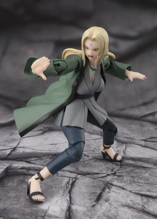 Naruto Shippuden S.H.Figuarts Tsunade (The Legendary Medical Ninja) Action Figure - Image 3