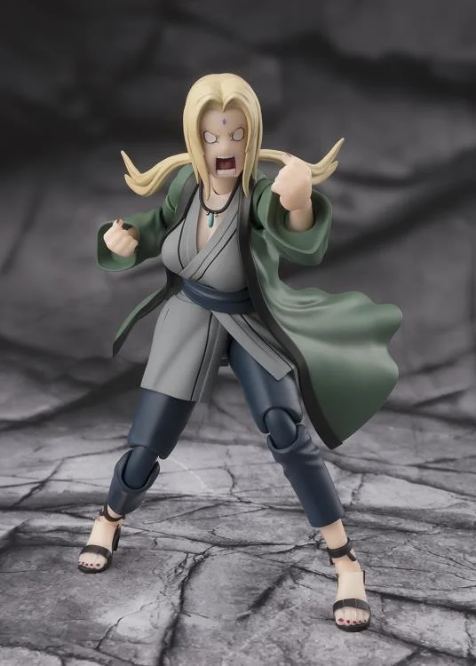 Naruto Shippuden S.H.Figuarts Tsunade (The Legendary Medical Ninja) Action Figure - Image 6