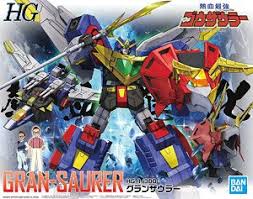 Nekketsu Saikyo Go-Saurer HG Eldoran 1/300 Gran Saurer Model Kit - Image 2