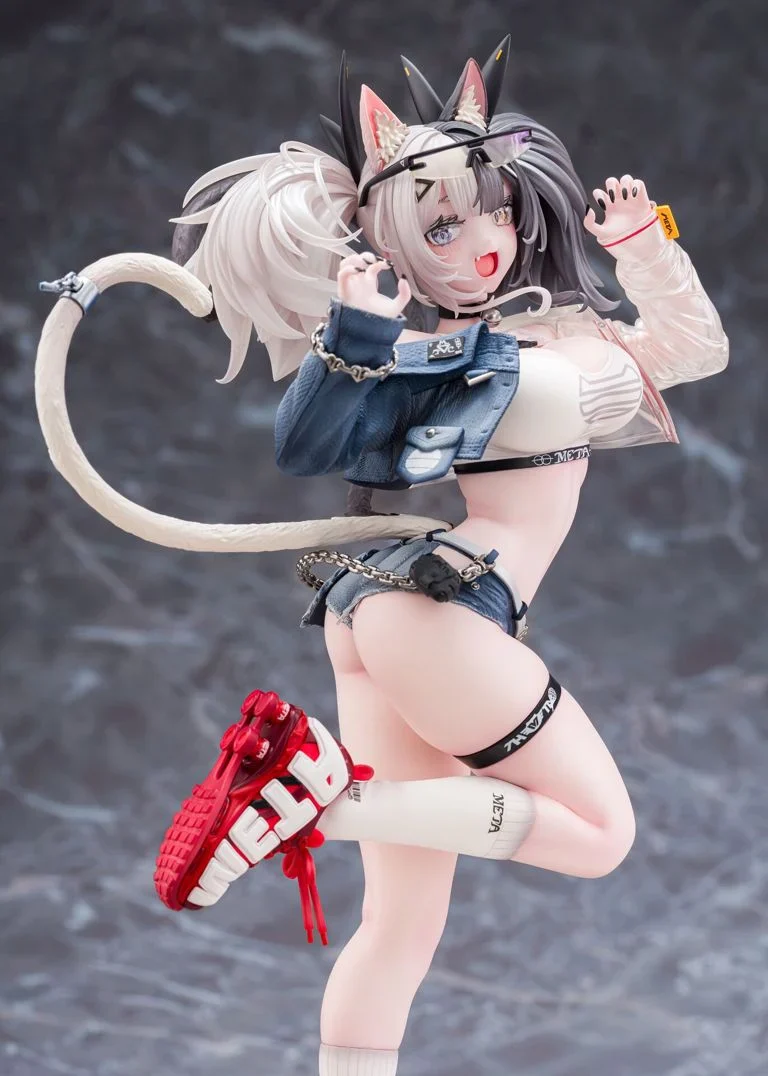 Neko Metal Illustration Melterna Girl Metako 1/7 Scale Figure - Image 12