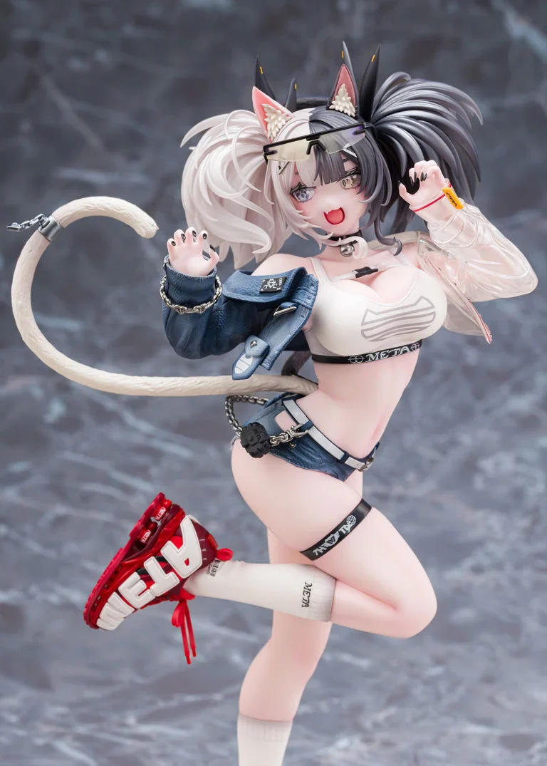 Neko Metal Illustration Melterna Girl Metako 1/7 Scale Figure - Image 13