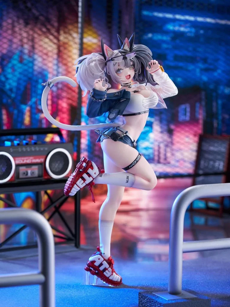 Neko Metal Illustration Melterna Girl Metako 1/7 Scale Figure - Image 3