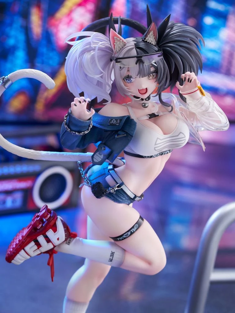 Neko Metal Illustration Melterna Girl Metako 1/7 Scale Figure - Image 4