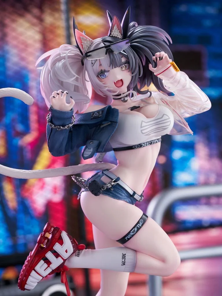 Neko Metal Illustration Melterna Girl Metako 1/7 Scale Figure - Image 5