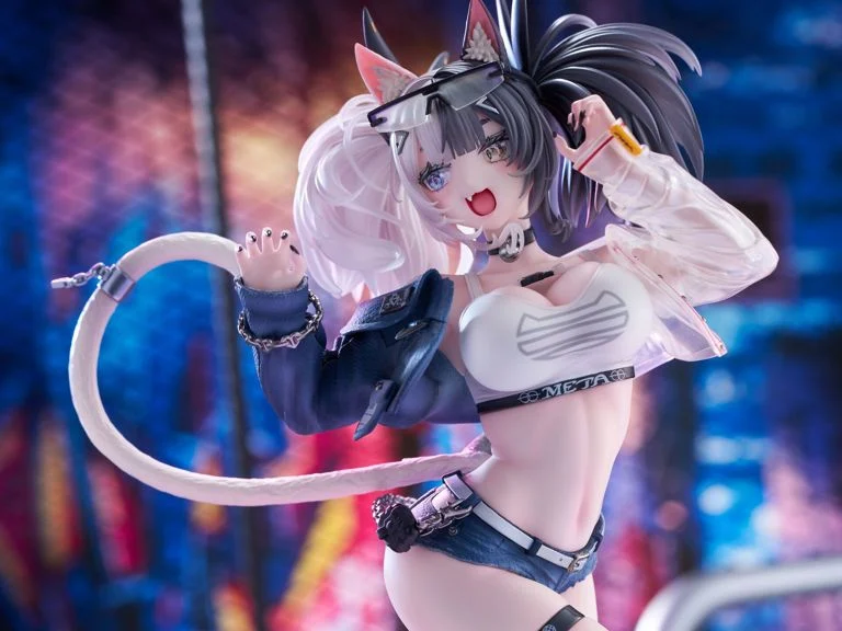 Neko Metal Illustration Melterna Girl Metako 1/7 Scale Figure - Image 7