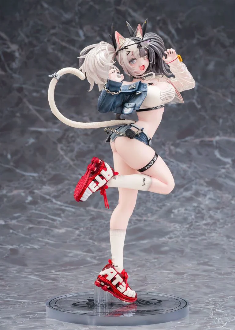 Neko Metal Illustration Melterna Girl Metako 1/7 Scale Figure - Image 9