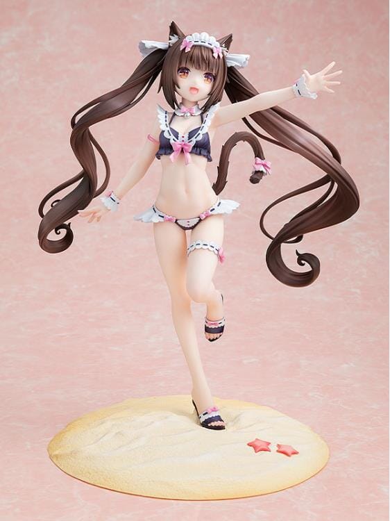 Nekopara KD Colle Chocola (Maid Swimsuit Ver.) 1/7 Scale Figure - Image 7