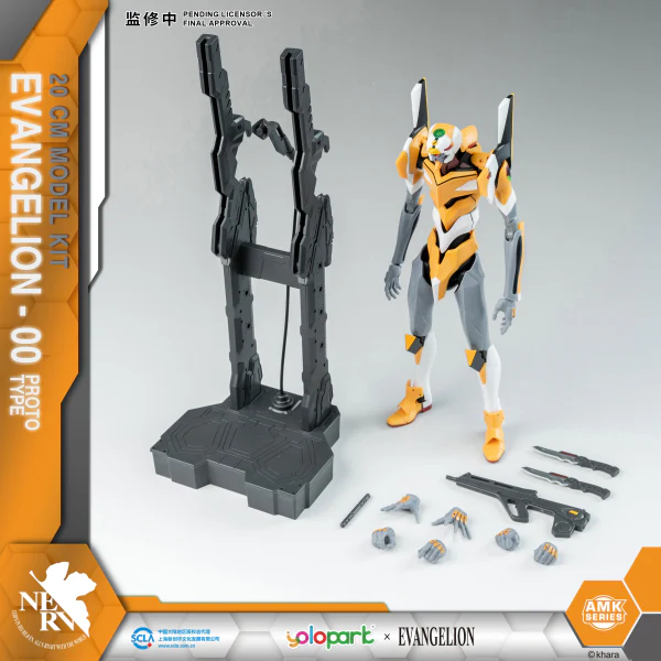 Neon Genesis Evangelion AMK Series EVA-00 Proto-Type Model Kit - Image 10