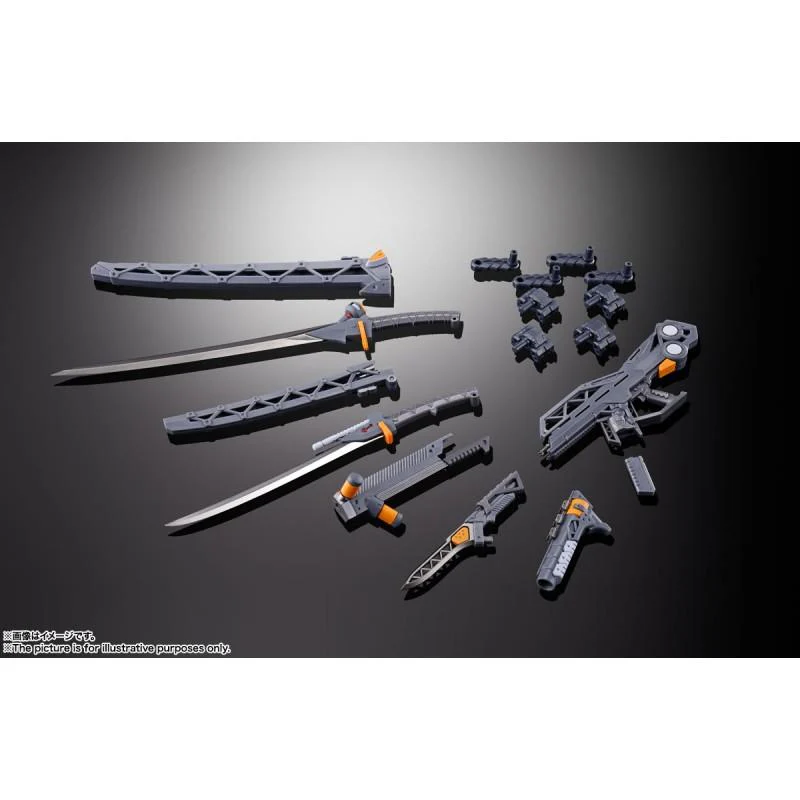 Neon Genesis Evangelion Metal Build Weapon Set