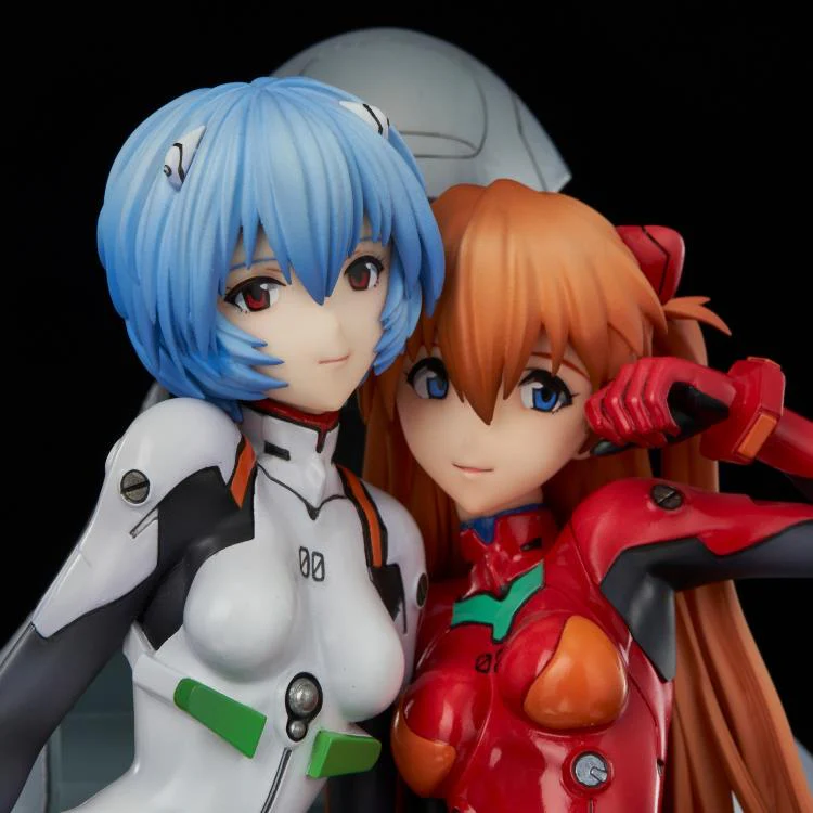 Neon Genesis Evangelion Rei & Asuka Twinmore Object Figure - Image 16