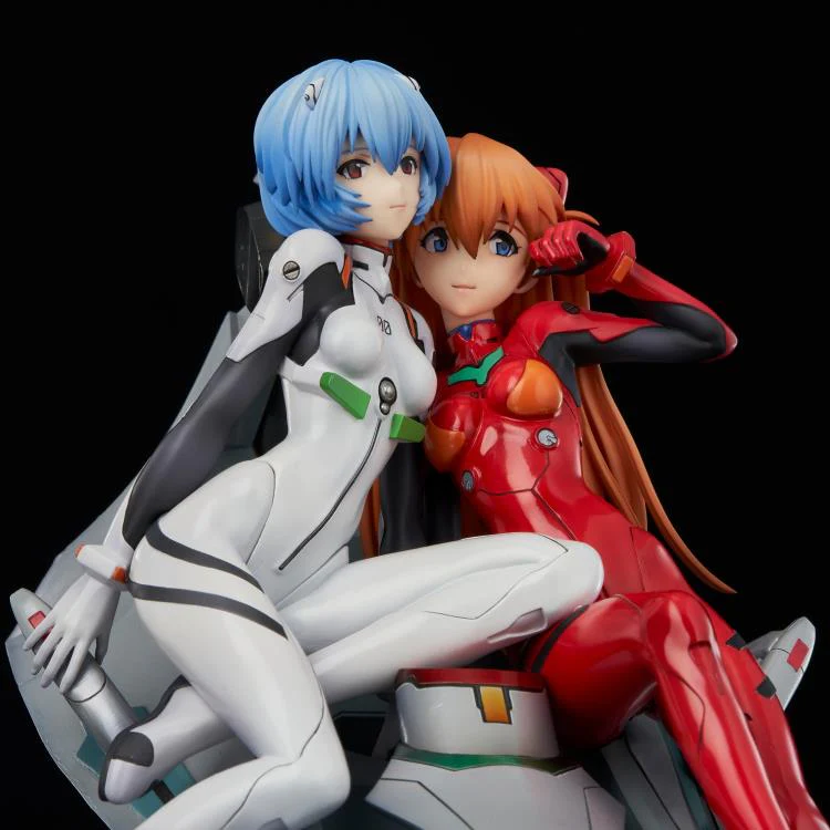 Neon Genesis Evangelion Rei & Asuka Twinmore Object Figure - Image 22