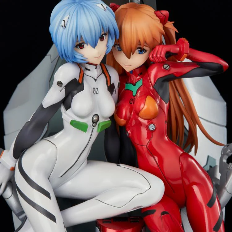 Neon Genesis Evangelion Rei & Asuka Twinmore Object Figure - Image 25