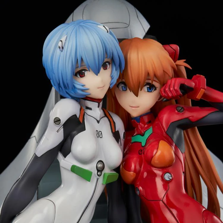 Neon Genesis Evangelion Rei & Asuka Twinmore Object Figure - Image 26