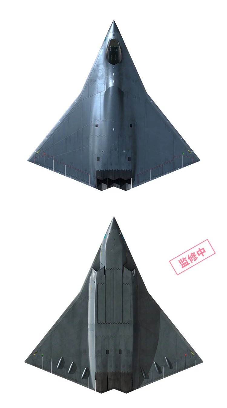New Age Models - 01 - Chinese 6th Gen Frighter Airplane - Image 6