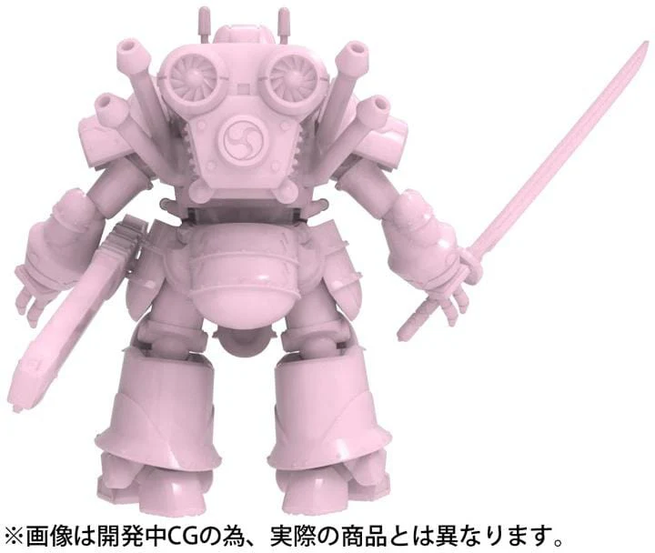 New Sakura Wars Spiricle Striker Mitsutake Sanshiki (Sakura Amamiya Unit) 1/35 Scale Model Kit - Image 8