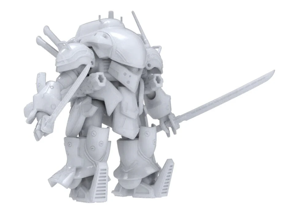 New Sakura Wars Spiricle Striker Mugen (Seijuro Kamiyama Unit) 1/35 Scale Model Kit - Image 10