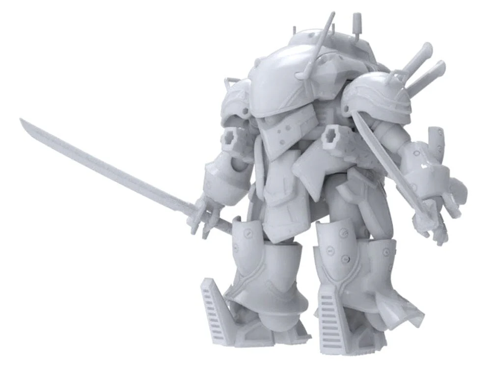 New Sakura Wars Spiricle Striker Mugen (Seijuro Kamiyama Unit) 1/35 Scale Model Kit - Image 3
