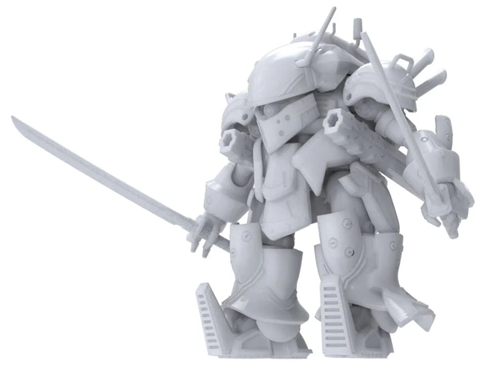 New Sakura Wars Spiricle Striker Mugen (Seijuro Kamiyama Unit) 1/35 Scale Model Kit - Image 4