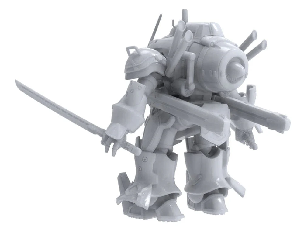 New Sakura Wars Spiricle Striker Mugen (Seijuro Kamiyama Unit) 1/35 Scale Model Kit - Image 6