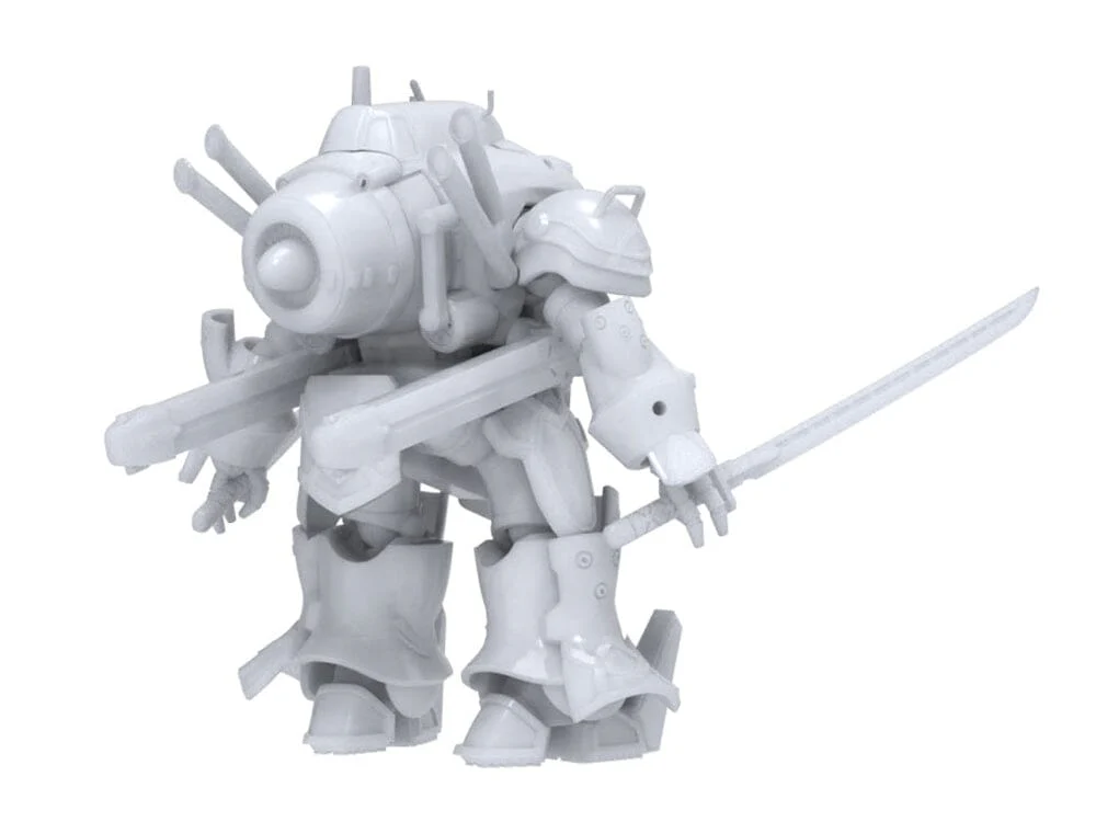 New Sakura Wars Spiricle Striker Mugen (Seijuro Kamiyama Unit) 1/35 Scale Model Kit - Image 8