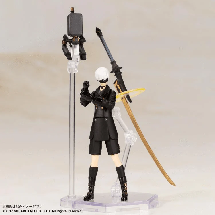 NieR: Automata 2B & 9S Plastic Model Kit Two-Pack - Image 11