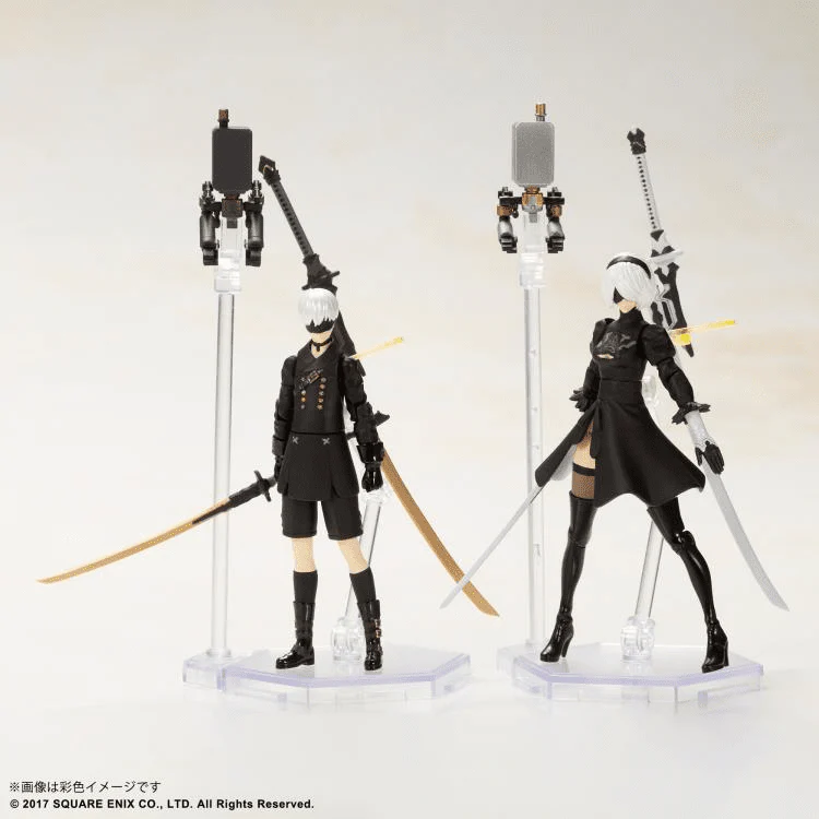 NieR: Automata 2B & 9S Plastic Model Kit Two-Pack - Image 2