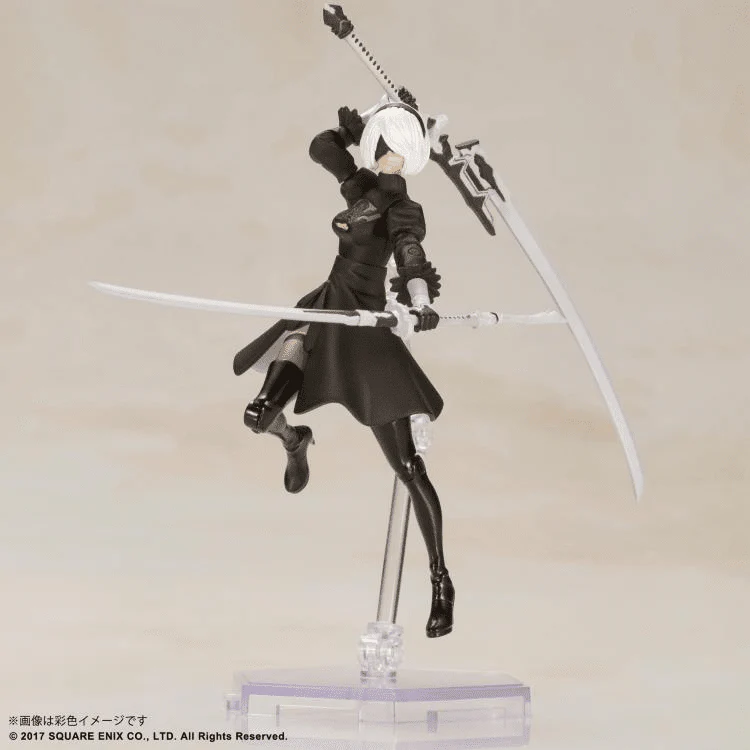 NieR: Automata 2B & 9S Plastic Model Kit Two-Pack - Image 5