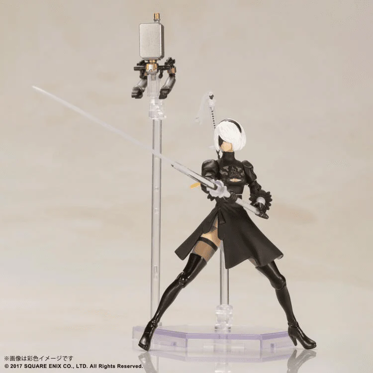 NieR: Automata 2B & 9S Plastic Model Kit Two-Pack - Image 6
