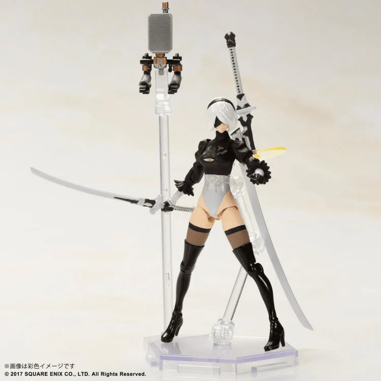 NieR: Automata 2B & 9S Plastic Model Kit Two-Pack - Image 7