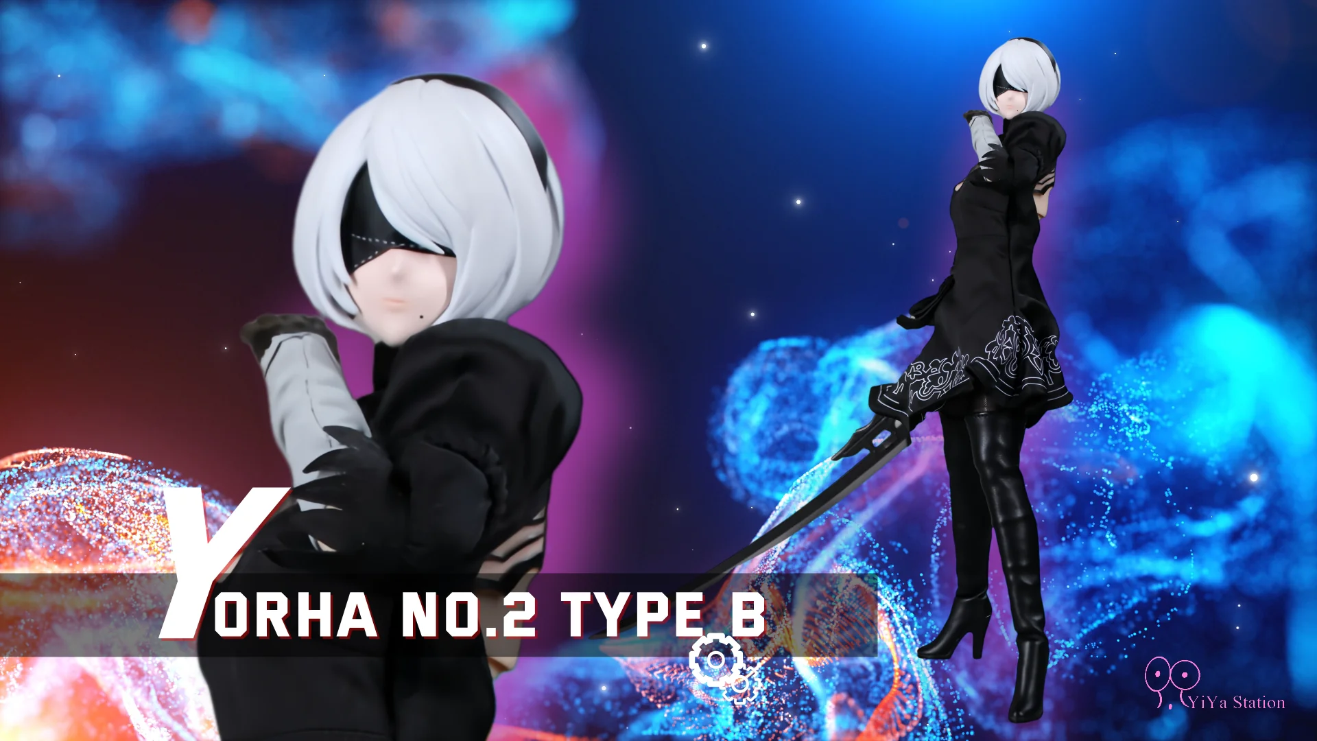 NieR Automata 2B (Yorha No.2 Type B) 1/6 Scale Figure - Image 2