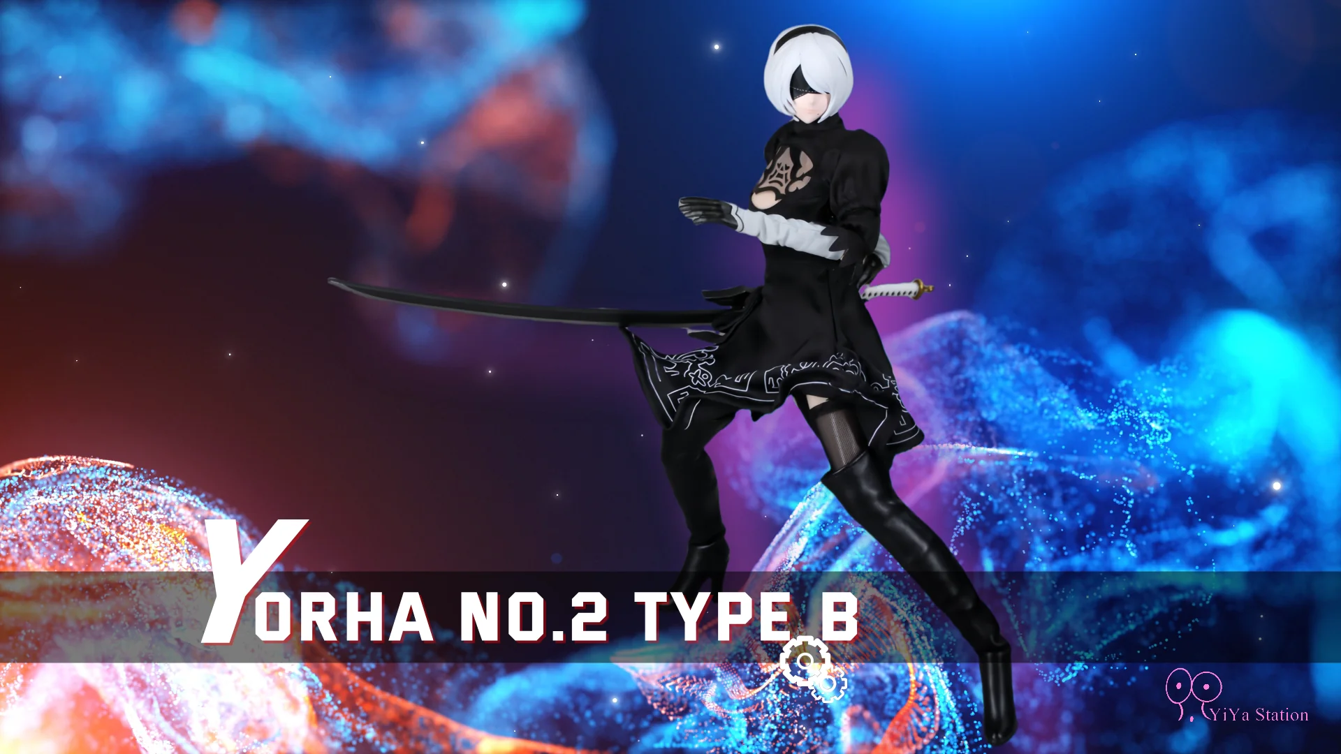 NieR Automata 2B (Yorha No.2 Type B) 1/6 Scale Figure - Image 3