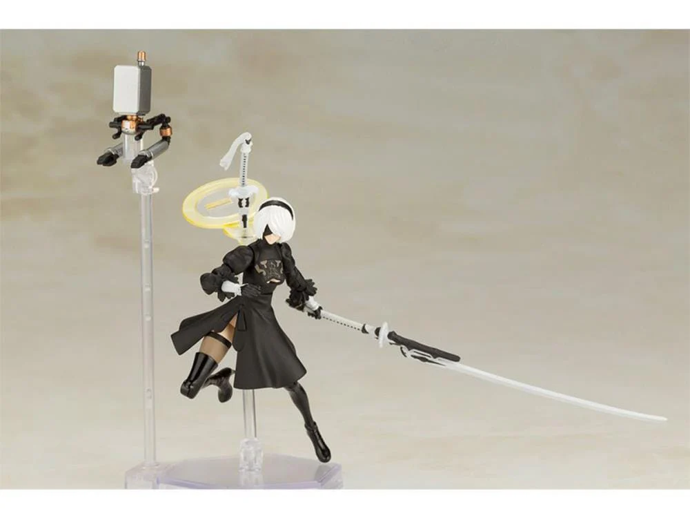 NieR Automata Flight Unit Ho229 Type-B & 2B (YoRHa No. 2 Type B) Model Kit (Reissue) - Image 8