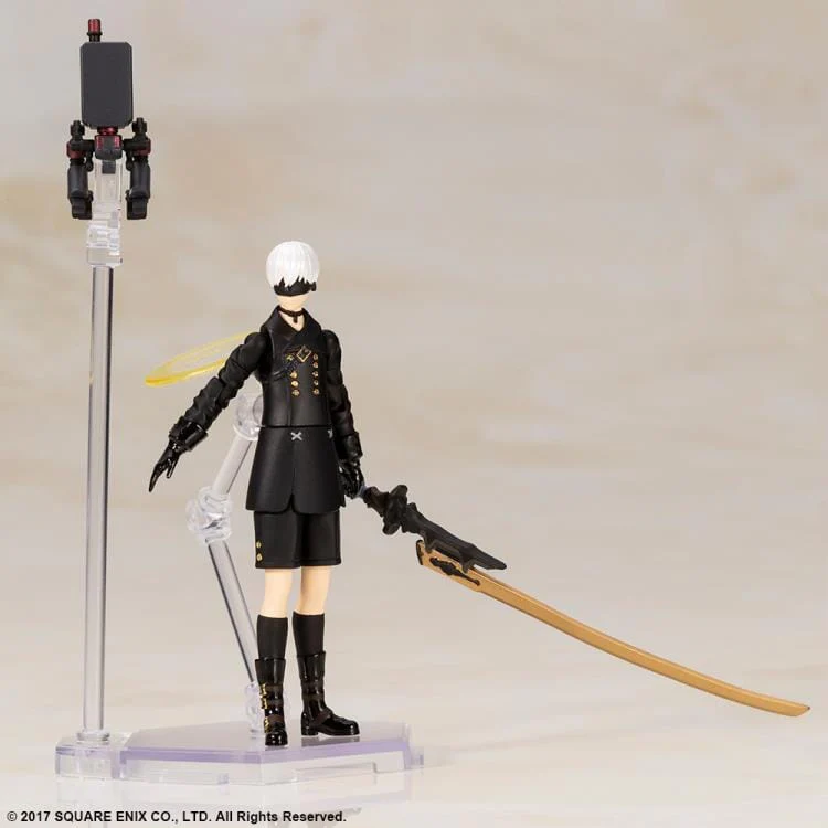 NieR Automata Flight Unit Ho229 Type-S and 9S (YoRHa No. 9 Type S) Model Kit - Image 12