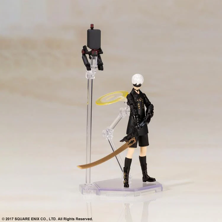 NieR Automata Flight Unit Ho229 Type-S and 9S (YoRHa No. 9 Type S) Model Kit - Image 13