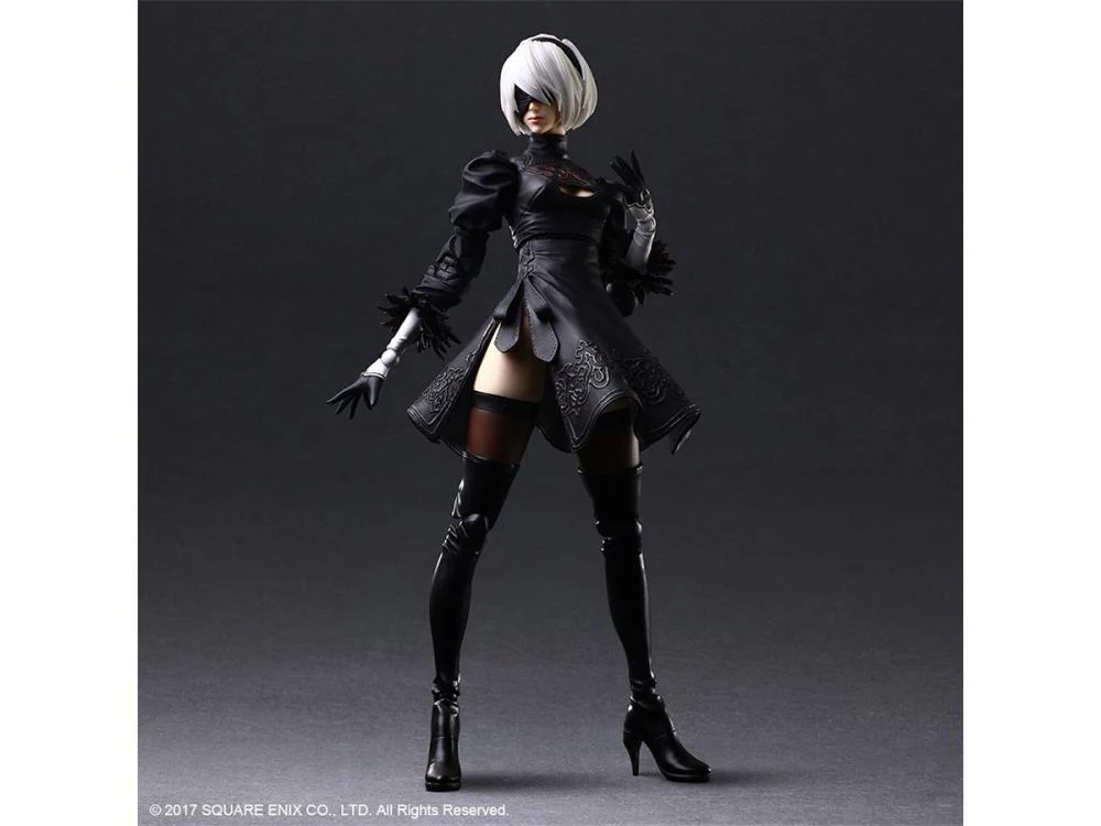 NieR Automata Play Arts Kai 2B (YoRHa No. 2 Type B) - Image 3