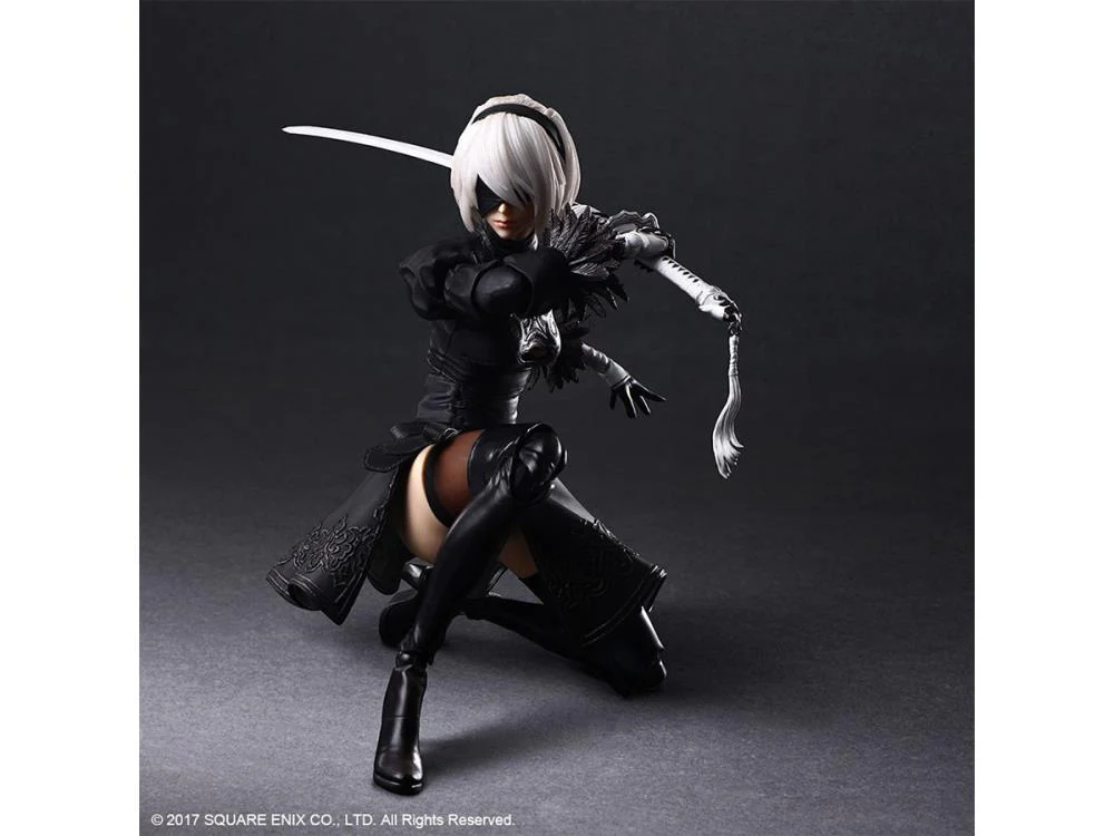 NieR Automata Play Arts Kai 2B (YoRHa No. 2 Type B) - Image 6
