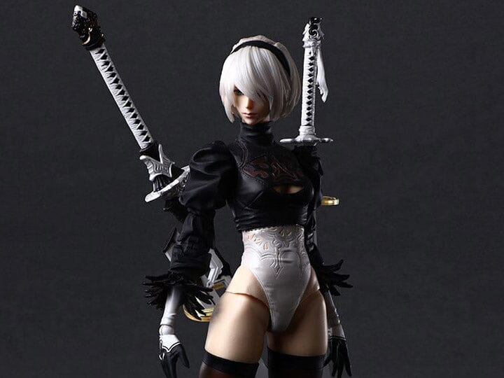 NieR Automata Play Arts Kai 2B (YoRHa No. 2 Type B) Deluxe Version