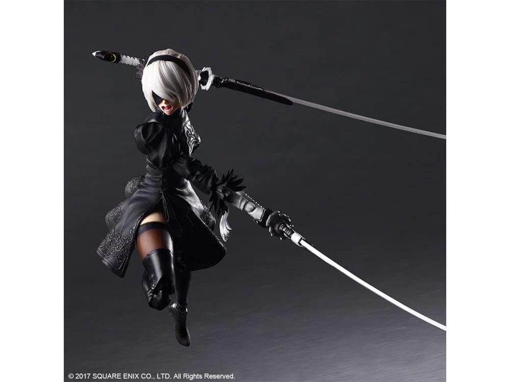 NieR Automata Play Arts Kai 2B (YoRHa No. 2 Type B) Deluxe Version - Image 10