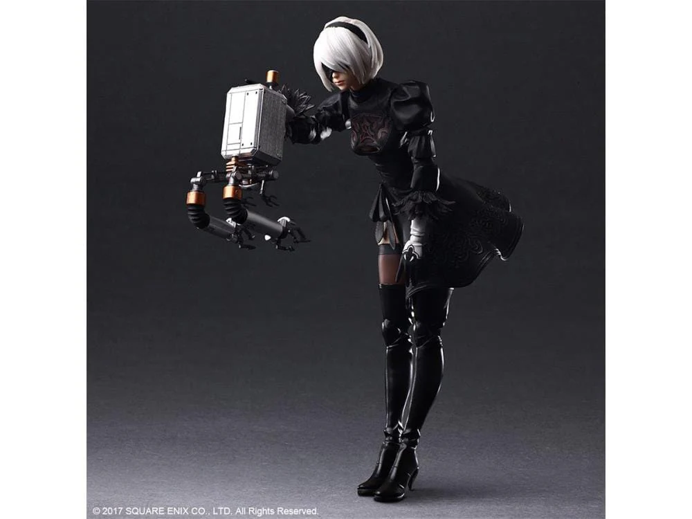 NieR Automata Play Arts Kai 2B (YoRHa No. 2 Type B) Deluxe Version - Image 3