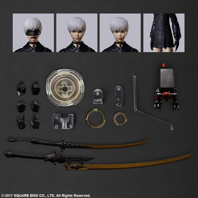 NieR: Automata Play Arts Kai 9S (YoRHa No.9 Type S) Deluxe Version - Image 4