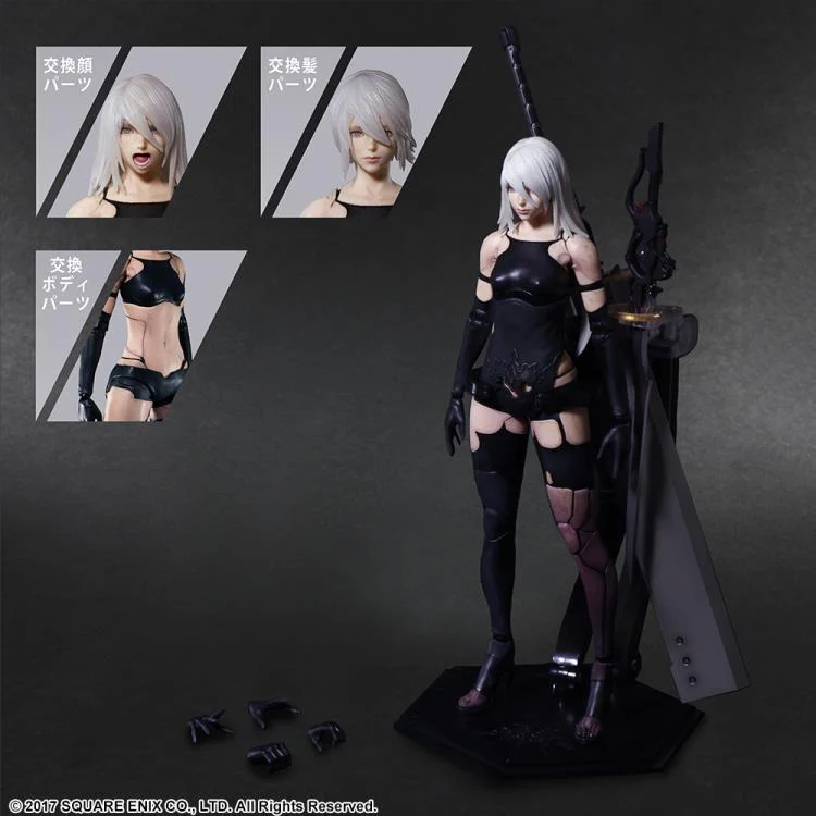 NieR: Automata Play Arts Kai A2 (YoRHa No.2 Type A) Deluxe Version - Image 6