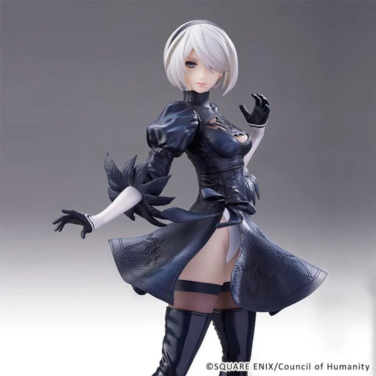 NieR Automata Ver1.1a 2B (YoRHa No.2 Type B) (No Goggles Ver.) Statuette - Image 4