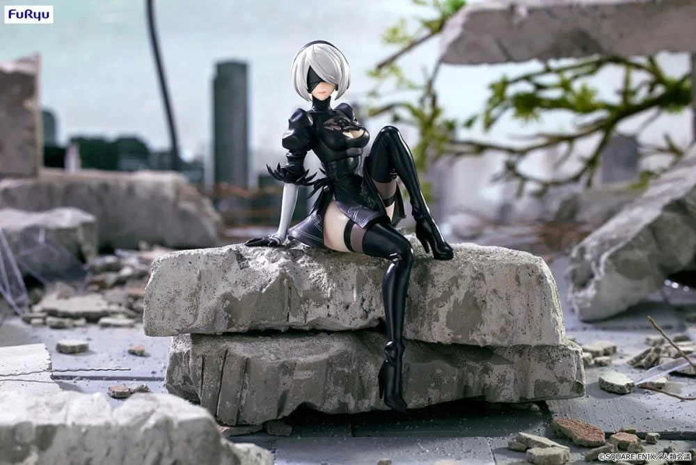 NieR Automata Ver1.1a 2B (YoRHa No.2 Type B) Noodle Stopper Figure - Image 2