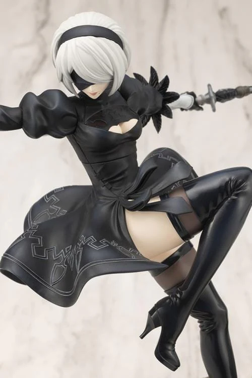NieR Automata Ver1.1a ArtFX J 2B 1/8 Scale Figure - Image 6