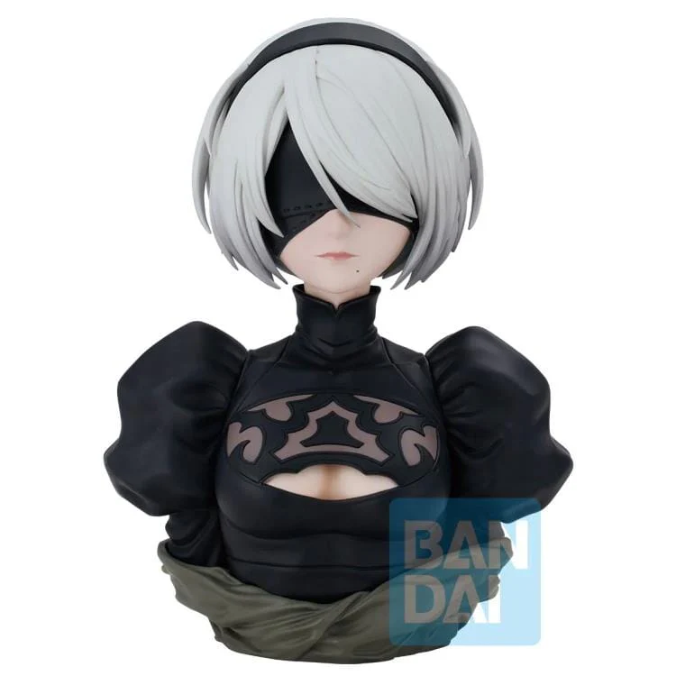 NieR Automata Ver1.1a Ichibansho 2B Art Scale Bust - Image 2