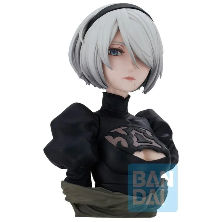 NieR Automata Ver1.1a Ichibansho 2B Art Scale Bust - Image 4